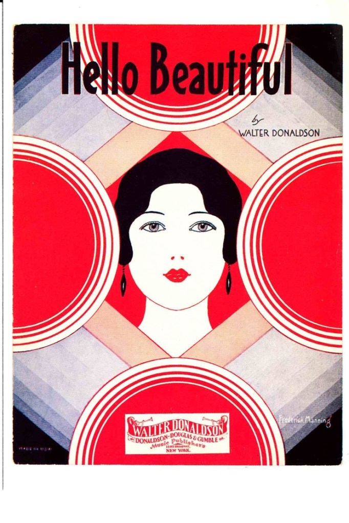 Hello Beautiful Postcard