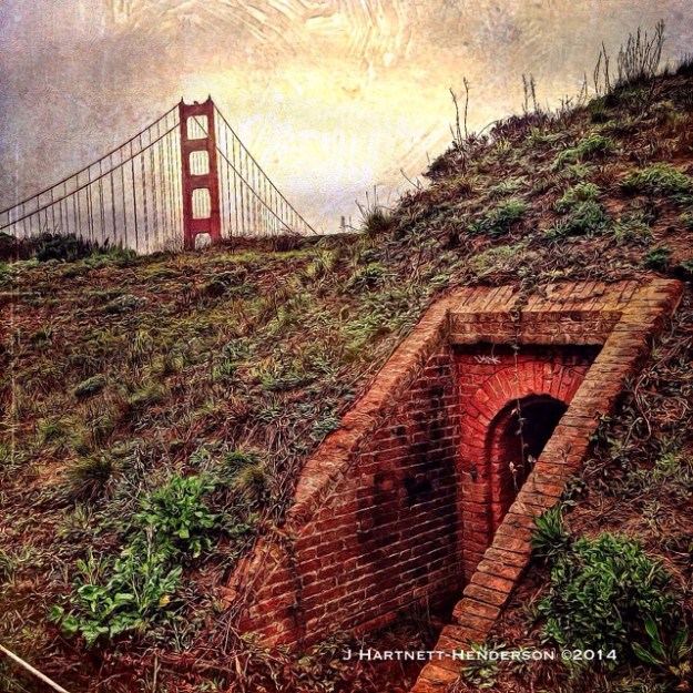 DistressedFX Edit: Golden Gate Bridge