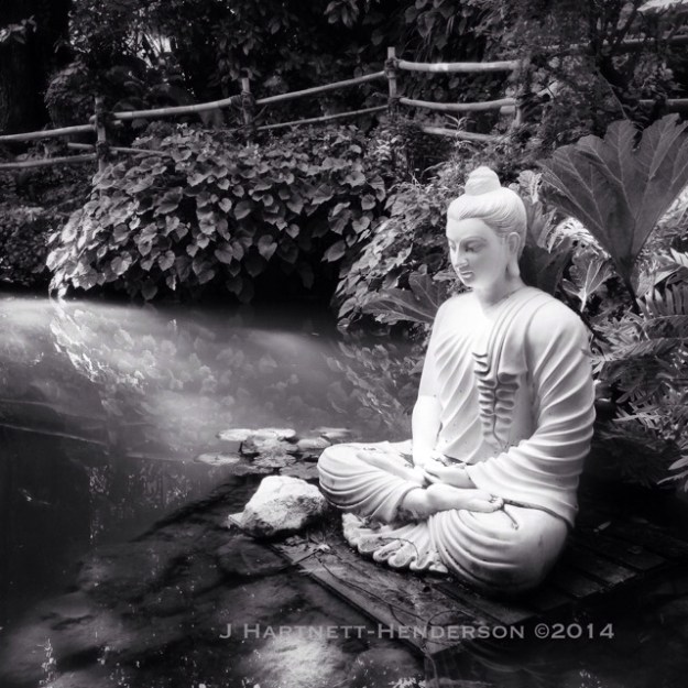 Buddha at Heller Garden by Jennifer Hartnett-Henderson ©2014