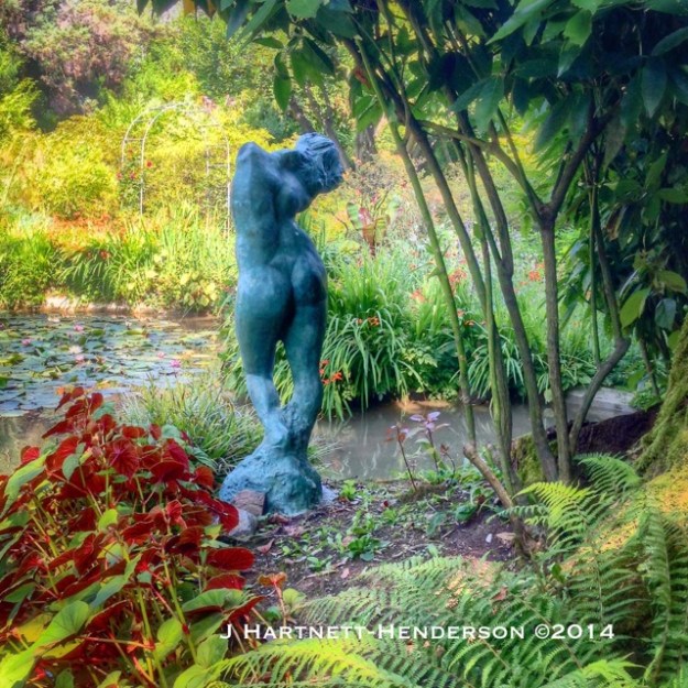 Sculpture by Auguste Rodin in Heller Garden by Jennifer Hartnett-Henderson ©2014
