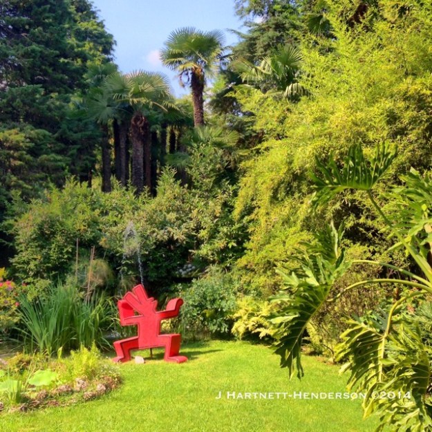 Keith Haring in Heller Garden by Jennifer Hartnett-Henderson ©2014